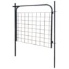 Garden Fence Gate 100x100 cm Anthracite