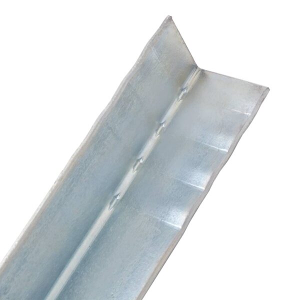 L-shaped Ground Anchors 2 pcs Galvanised Steel 5x5x50 cm