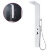 Shower Panel System Aluminium Matte White