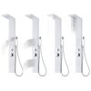 Shower Panel System Aluminium Matte White