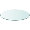 Table Top Tempered Glass Round 600 mm