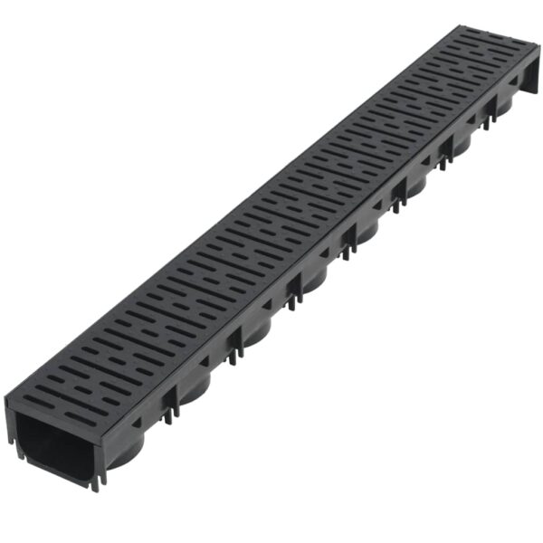 Drainage Channels 3 pcs Plastic 3 m