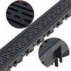 Drainage Channels 3 pcs Plastic 3 m