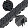 Drainage Channels 6 pcs Plastic 6 m