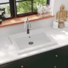 Granite Basin 600x450x120 mm White
