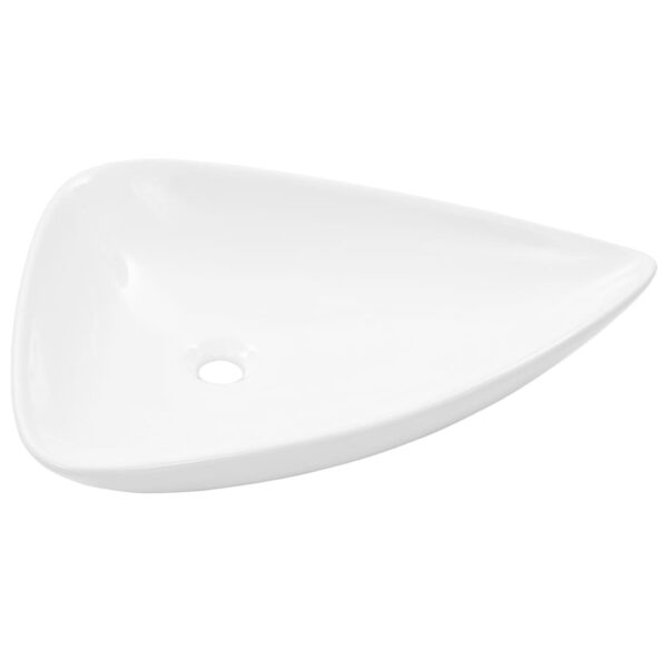 Basin Ceramic White Triangle 645x455x115 mm