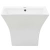 Wall-mounted Basin Ceramic White 500x450x410 mm