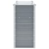 Garden Raised Bed Galvanised Steel 100x40x77 cm Grey