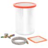 Vacuum Chamber Stainless Steel 22.7 L