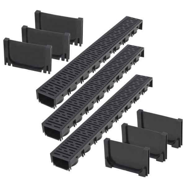 Drainage Channels Plastic 3 m