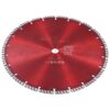 Diamond Cutting Disc with Turbo Steel 300 mm