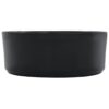 Wash Basin 36x14 cm Ceramic Black