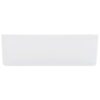 Wash Basin 40x30x13 cm Ceramic White