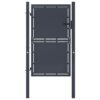 Garden Gate Steel 100x150 cm Anthracite