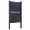 Garden Gate Steel 100x150 cm Anthracite