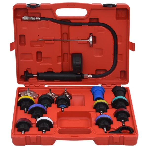 18 Piece Cooling System  &  Radiator Cap Pressure Tester