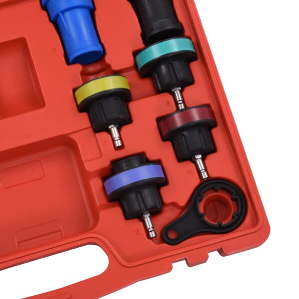 18 Piece Cooling System  &  Radiator Cap Pressure Tester