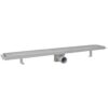 Linear Shower Drain 2 pcs 830x140 mm Stainless Steel