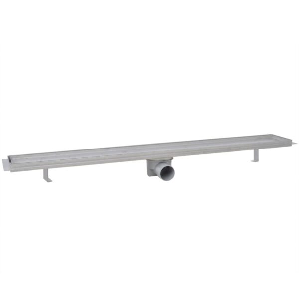 Linear Shower Drain 2 pcs 930x140 mm Stainless Steel