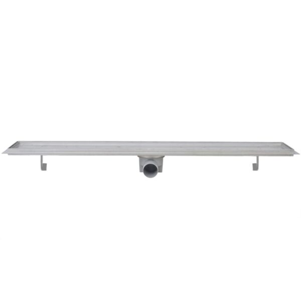 Linear Shower Drain 2 pcs 930x140 mm Stainless Steel