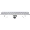 Linear Shower Drain 2 pcs Bubble 730x140 mm Stainless Steel