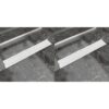 Linear Shower Drain 2 pcs Bubble 730x140 mm Stainless Steel