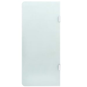 Wall-mounted Urinal Privacy Screen 90x40 cm Tempered Glass