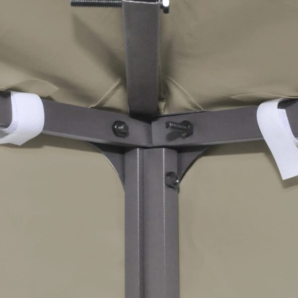 Gazebo Cover Canopy Replacement 310 g / mA square Beige 3 x 3 m