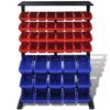 Blue  &  Red Garage Tool Organiser