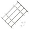 Adjustable Security Grille for Windows with 4 Crossbars 500-650 mm