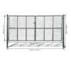 Mesh Garden Gate 415 x 250 cm / 400 x 200 cm