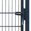 2D Fence Gate (Single) Anthracite Grey 106 x 230 cm