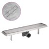 Linear Shower Drain 530x140 mm Stainless Steel