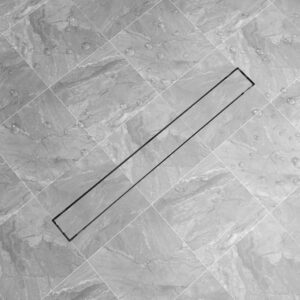 Linear Shower Drain 930x140 mm Stainless Steel