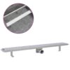 Linear Shower Drain Bubble 930x140 mm Stainless Steel