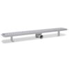 Linear Shower Drain Bubble 930x140 mm Stainless Steel