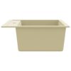 Granite Kitchen Sink Single Basin Beige