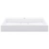 Wash Basin 80x46x11 cm Mineral Cast/Marble Cast White