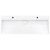 Wash Basin 120x46x11 cm Mineral Cast/Marble Cast White