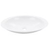 Wash Basin 59.3x35.1x10.7 cm Mineral Cast/Marble Cast White