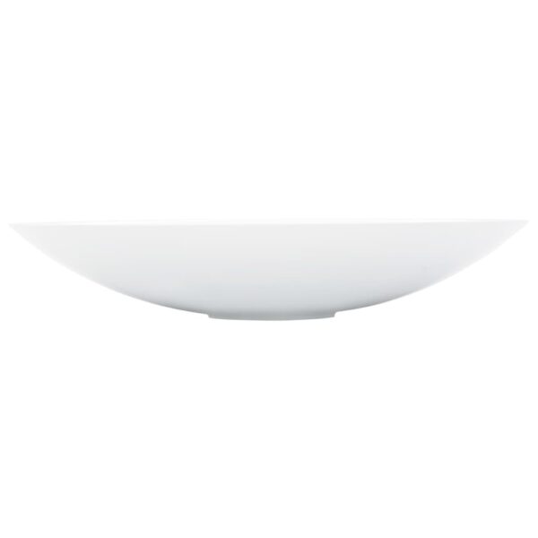 Wash Basin 59.3x35.1x10.7 cm Mineral Cast/Marble Cast White
