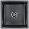 Handmade Kitchen Sink Black Stainless Steel