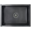 Handmade Kitchen Sink Black Stainless Steel