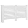 Radiator Cover White 152x19x81.5 cm MDF