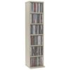 CD Cabinet Sonoma Oak 21x20x88 cm Engineered Wood