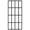 Walk-in Shower Screen Clear Tempered Glass 90x195 cm