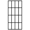 Walk-in Shower Screen Clear Tempered Glass 100x195 cm