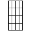 Walk-in Shower Screen Clear Tempered Glass 118x190 cm