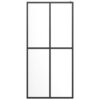 Walk-in Shower Screen Clear Tempered Glass 100x195 cm