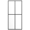 Walk-in Shower Screen Clear Tempered Glass 140x195 cm